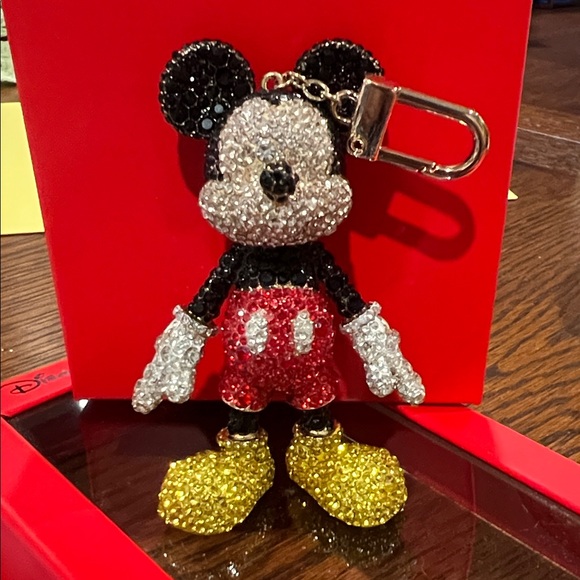 Disney x BaubleBar Mickey Mouse Classic Pave Bag Charm New - Picture 2 of 5